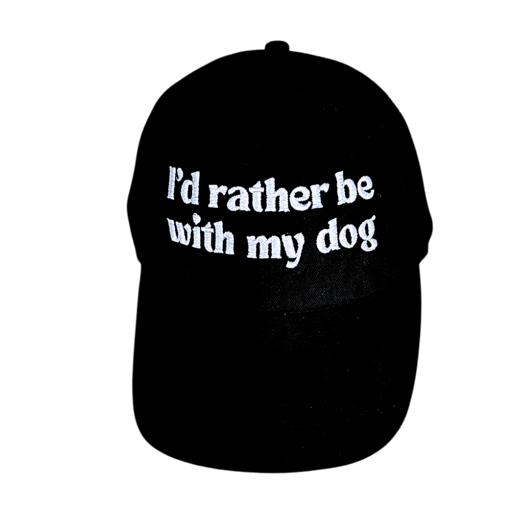 Casquettes I'd rather be with my dog ♡