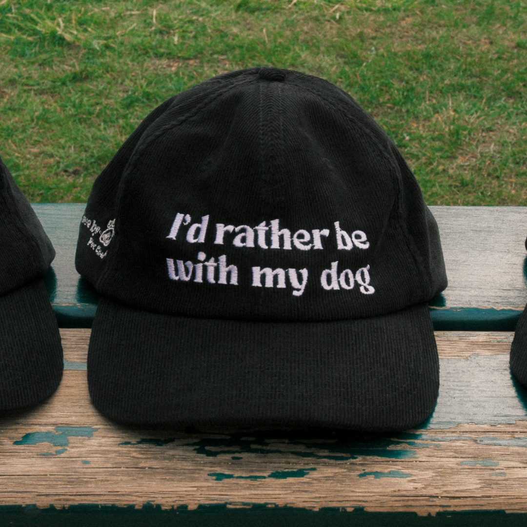 Casquettes I'd rather be with my dog ♡