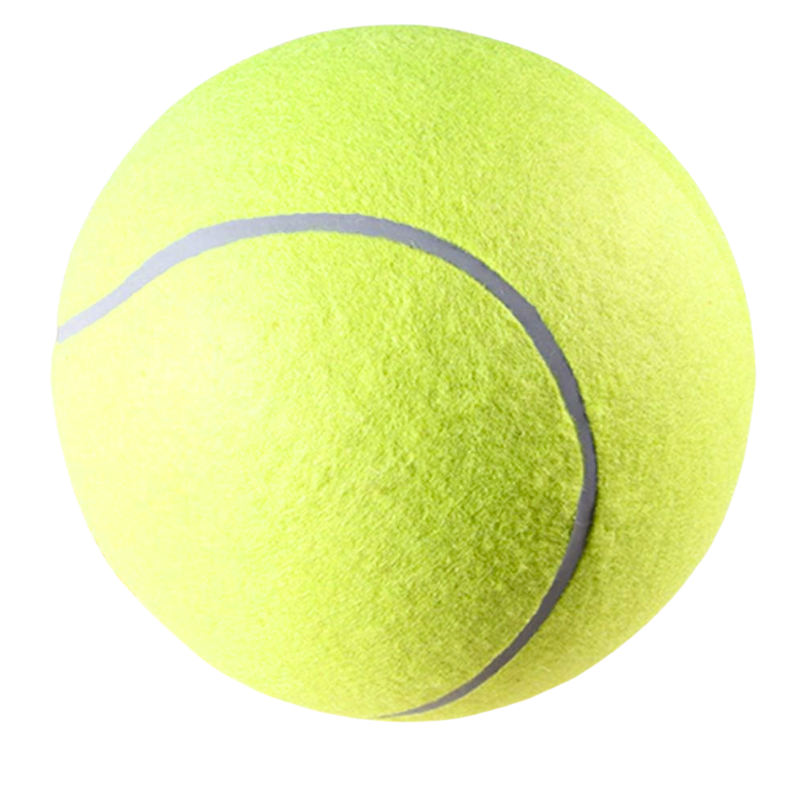 Balle de tennis géante