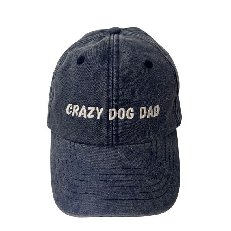 Casquettes "Crazy Dog Dad" Jean