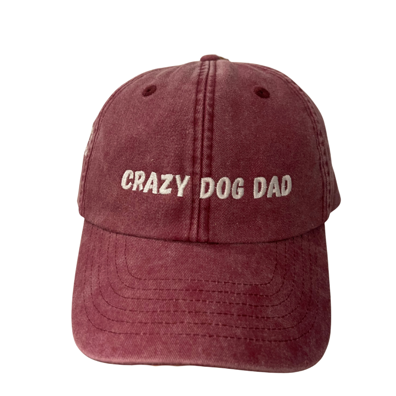Casquettes "Crazy Dog Dad" Jean