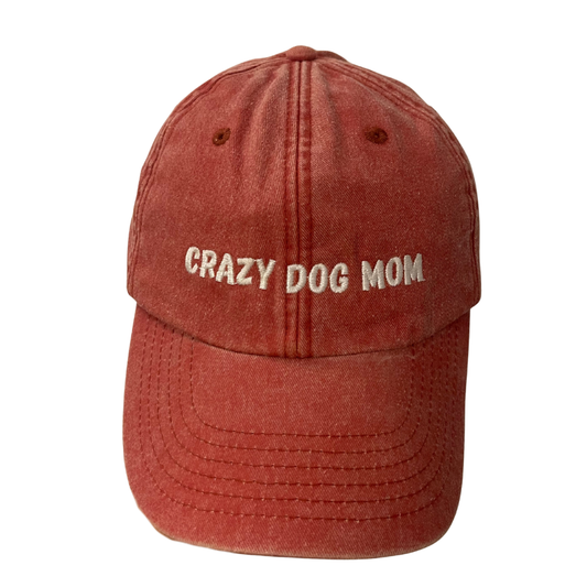 Casquettes "Crazy Dog Mom" Jean