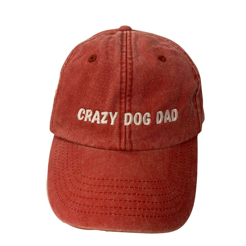 Casquettes "Crazy Dog Dad" Jean