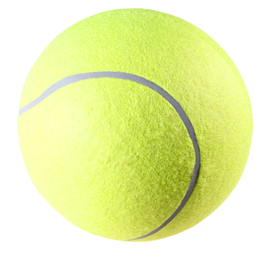 Balle de tennis géante