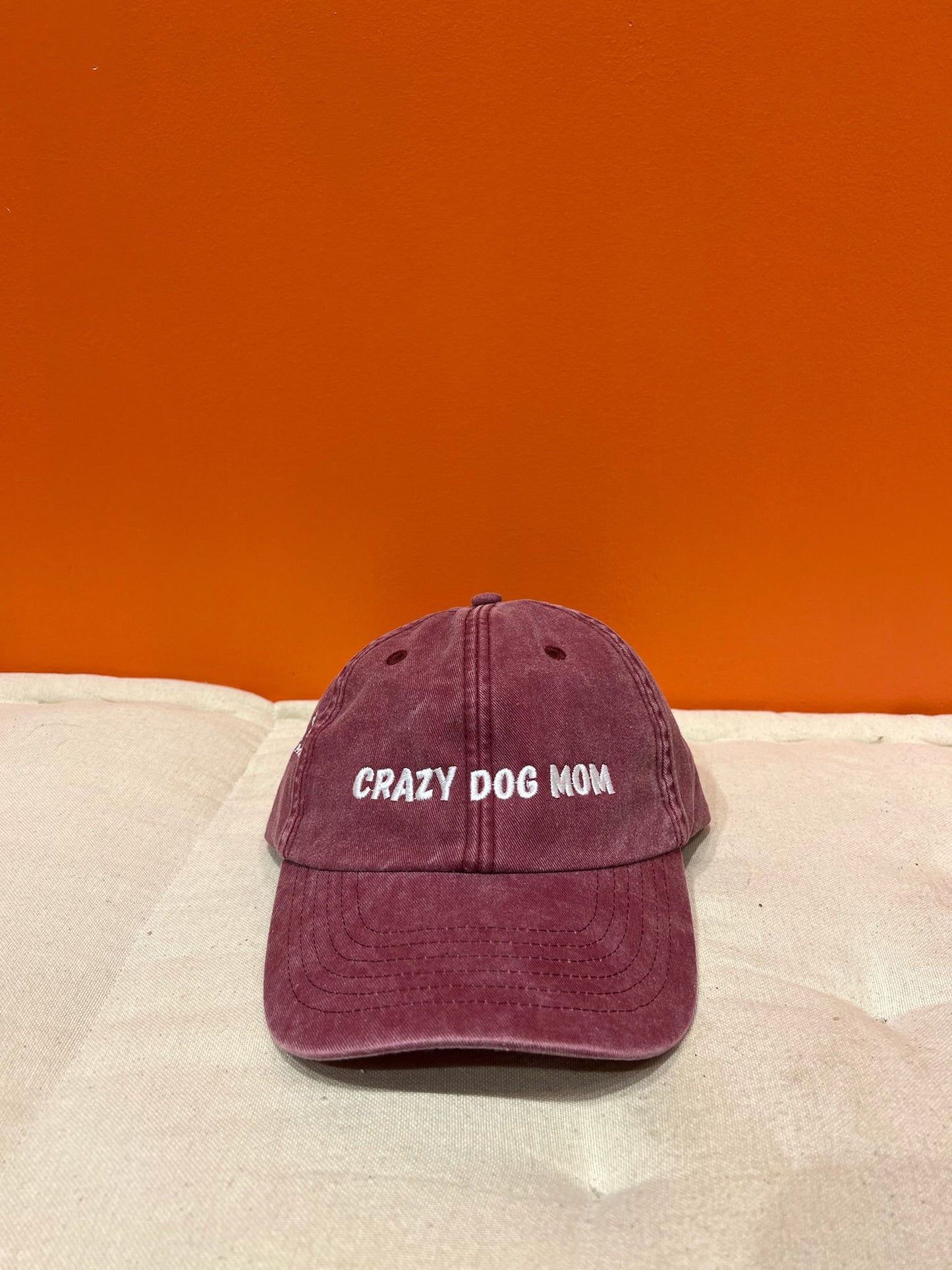 Casquettes "Crazy Dog Mom" Jean