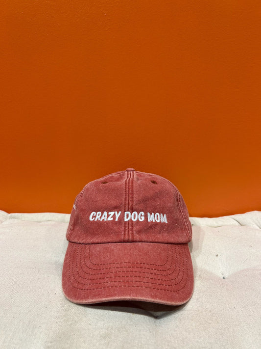 Casquettes "Crazy Dog Mom" Jean